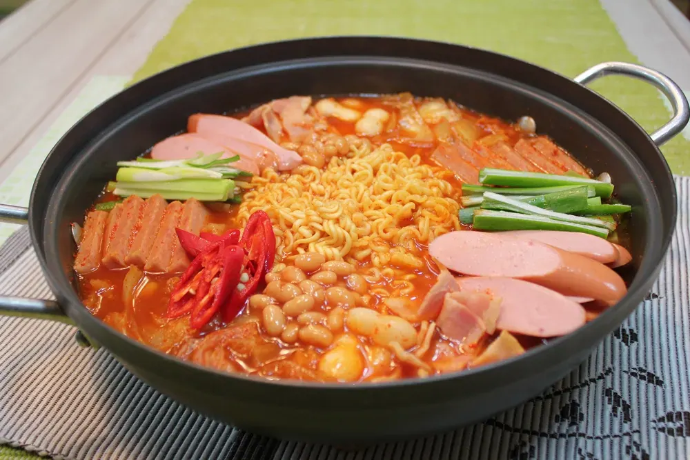 Korean army hot pot