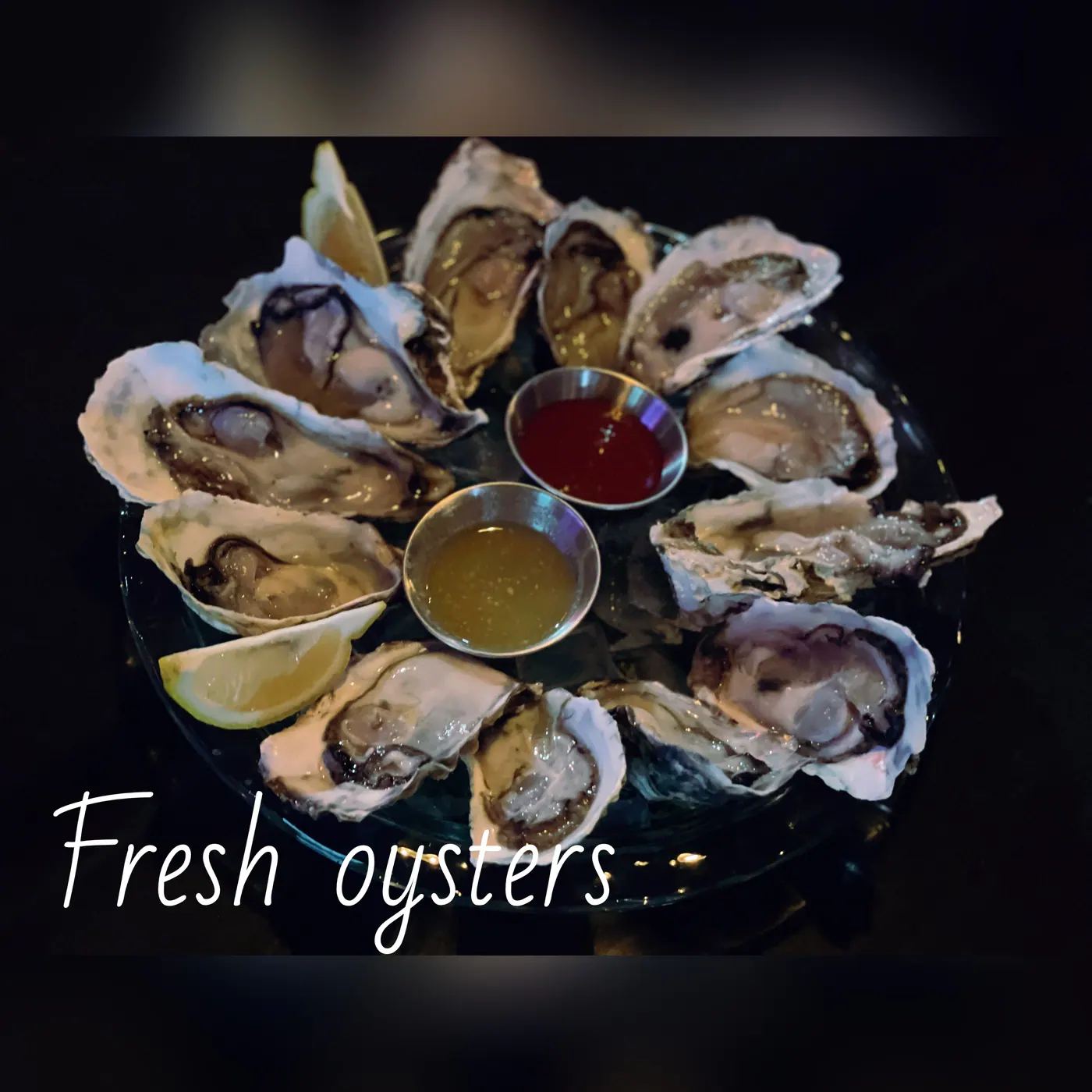 Seasonal oysters