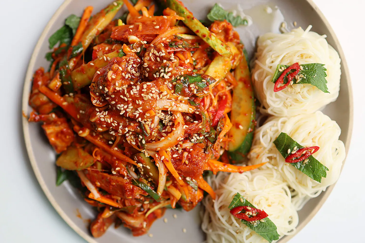 Spicy Snail with Vegetables